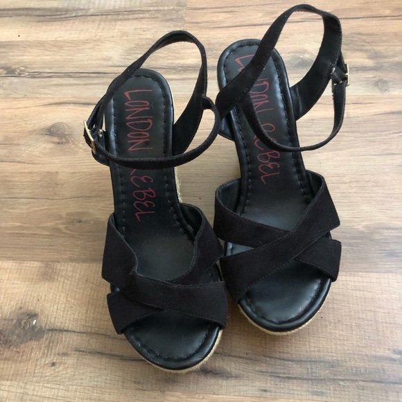 NEW London Rebel Wedges - Picture 4 of 5